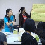 五都婦團齊聚一堂提民間版婦女政見。Photo by chiang