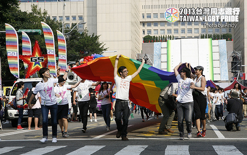 2013台灣同志大遊行。Photo by 台灣同志遊行聯盟