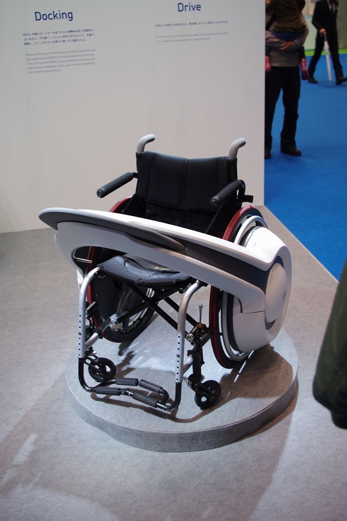 車椅子。圖片來源：http://photozou.jp/