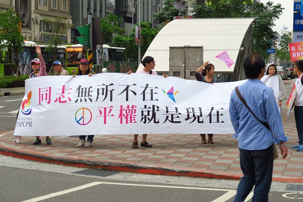 2016區域立委選舉為台灣有史以來最多的同志候選人。Photo by chiang