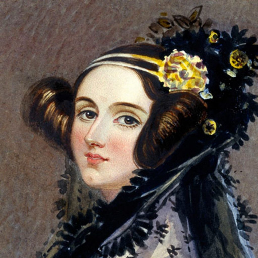 Ada Lovelace.取自www.biography.com/